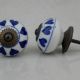 Blue Heart Ceramic Knob (1)
